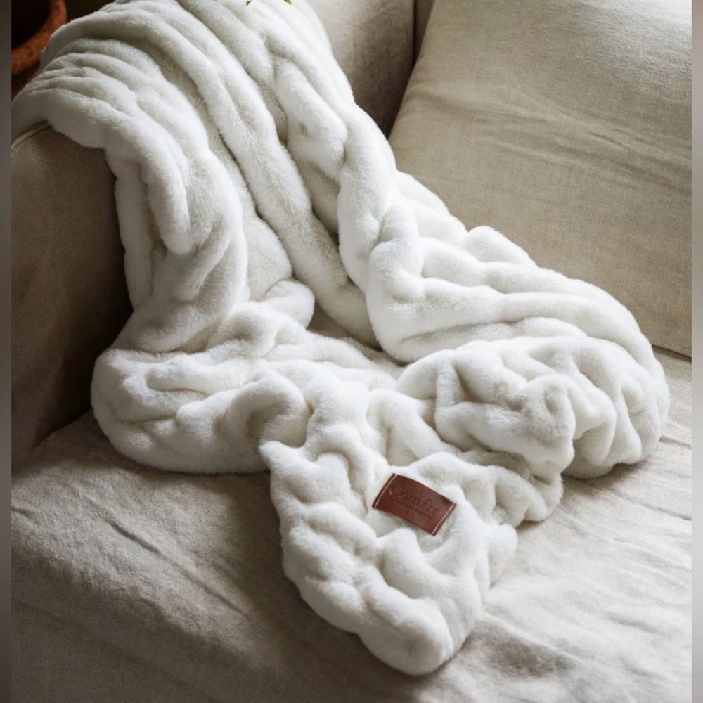 COMFRT 60x80 Blanket- FROST $103 ON WEBSITE.